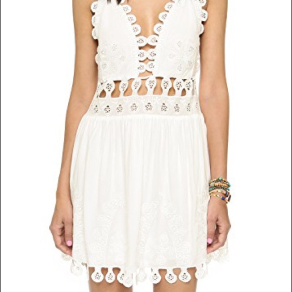 ONE by Honey Punch Lace Mini Dress